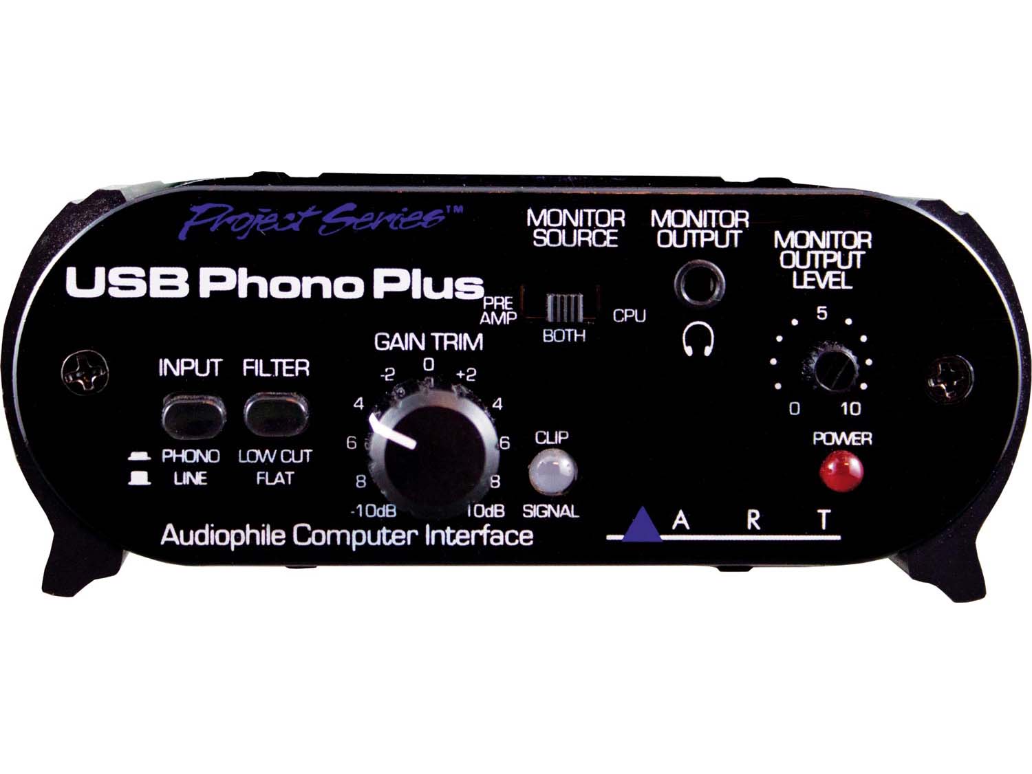art usb phono plus project series front image