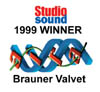 Studio sound 1999 winner brauner valvet