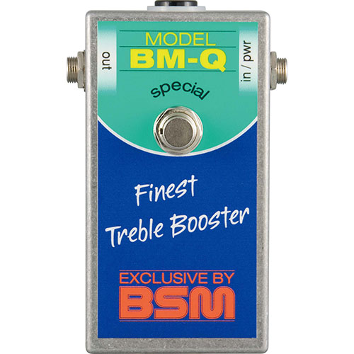 人気カラーの メイ ブライアン BSM トレブルブースター BM-QV ギター ...