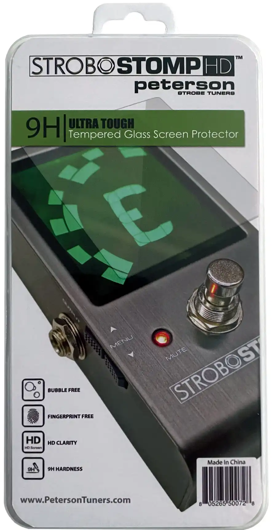 Peterson StroboStomp HD/LE用ディスプレイ保護用強化ガラス・フィルム ...