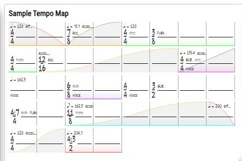 peterson tempo map designer