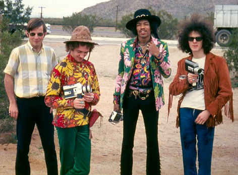 Jimi hendrix experience and Roger Mayer image