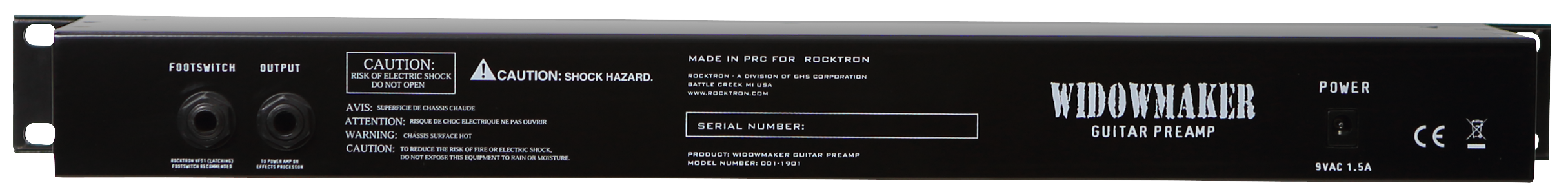 Rocktron widowmaker｜ロックトロン ウィドウメーカー｜ギター用2CH 