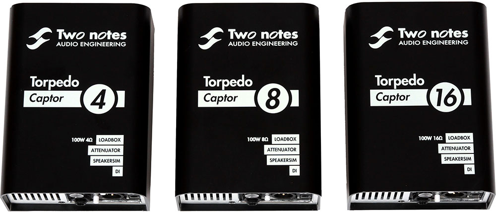 Two notes Torpedo Captor 16Ω