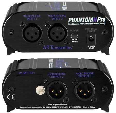 ART Phantom II Pro Front & Rear Panel